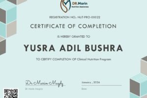 Certificate of completion